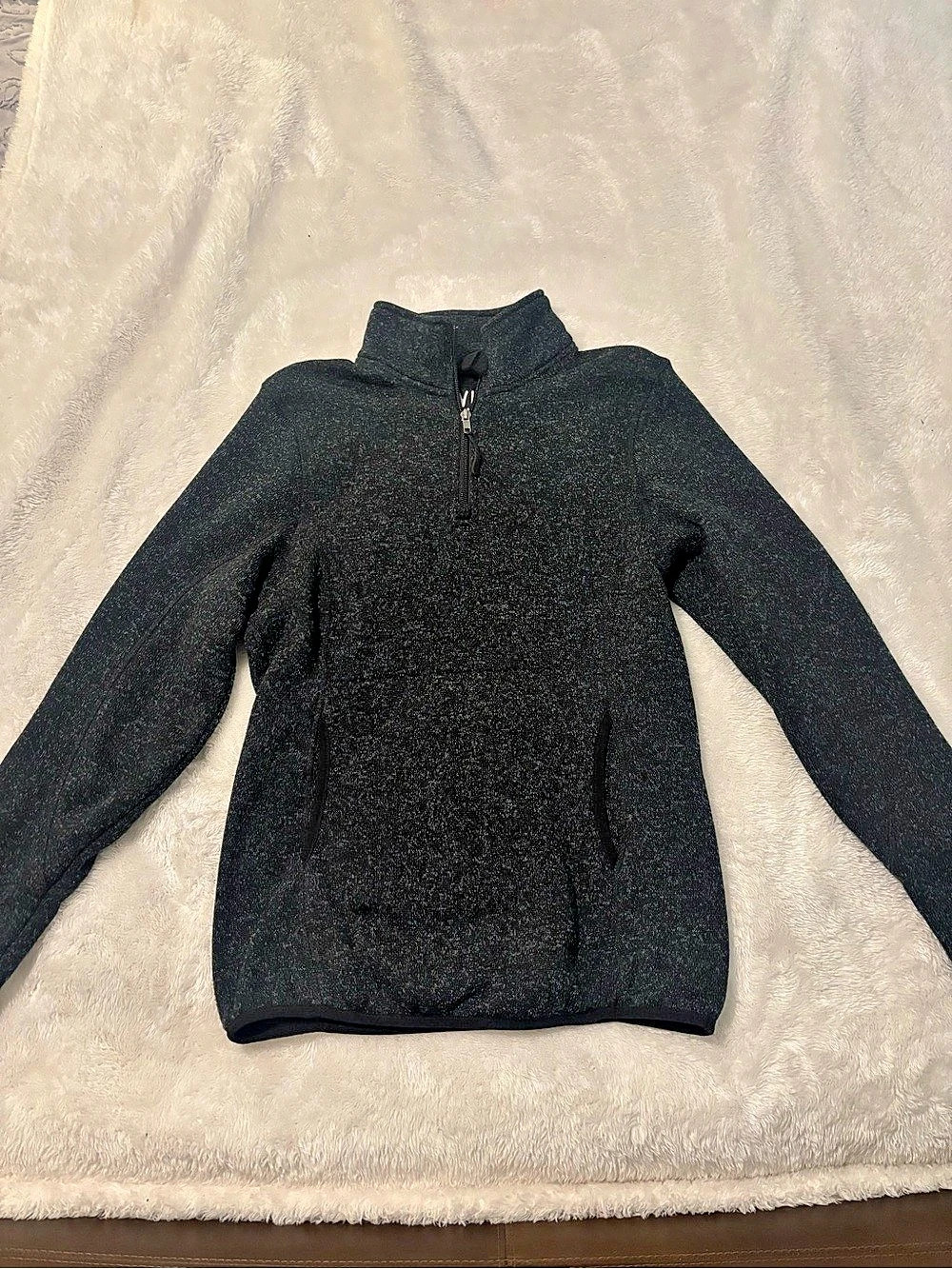 Powder River Outfitters Collection 87 by Panhandle Half-Zip Pullover Black